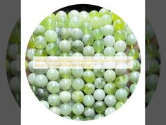 Natural Gemstone Beads Strand Round Crystal Stone Loose Beads For Jewelry Bracelet Making