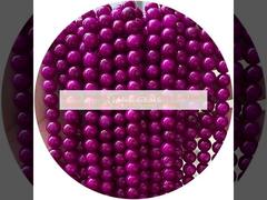 Various Smooth Round Loose Chalcedony Stone Beads Gemstone For Bracelet Beads Jewelry Making