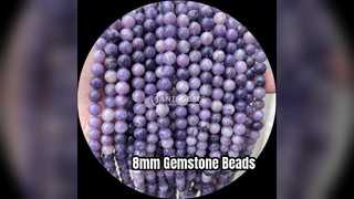8mm Gemstone Beads DIY Jewelry Making