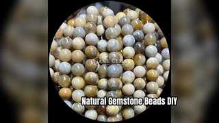 DIY Jewelry Beads Natural Gemstones