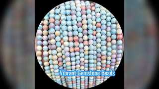 Round Gemstone Beads for Jewelry Making