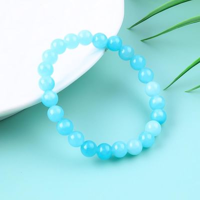 Healing Gemstone Bracelets Aquamarine Healing Bracelet Party Jewelry OEM
