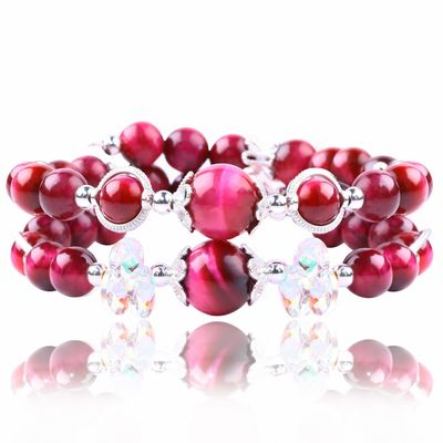 Healing Energy Women'S Gemstone Bead Bracelet 4/6/8/10/12mm