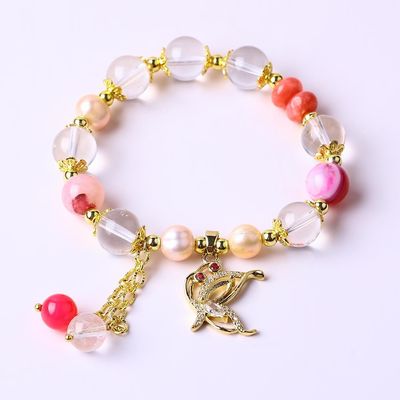 Handmade Healing Energy 10mm Bead Bracelet Gemstone Stretch Bracelet