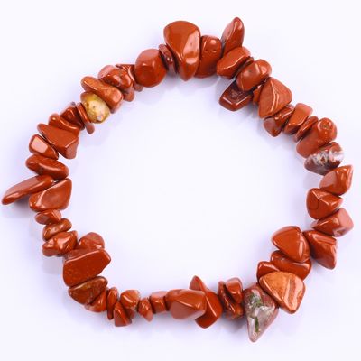 Irregular Chip Gravel Healing Energy Chakra Natural Stone Bracelet OEM ODM