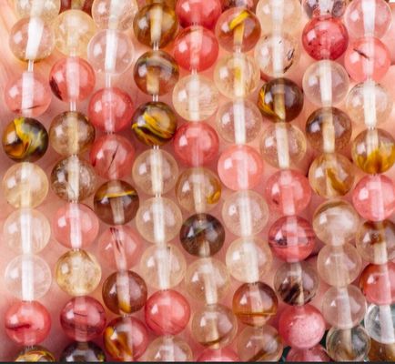 4/6/8/10/12mm Gemstone Loose Beads Semi Precious Stones For Jewelry Making