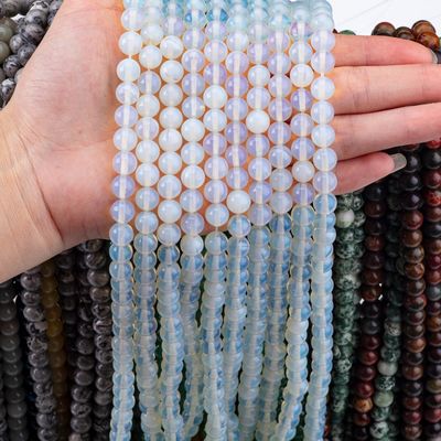 6mm/8mm/10mm/12mm Healing Loose Stone Beads For Jewelry Making