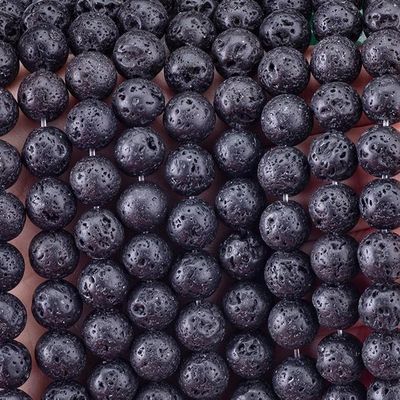8mm Volcanic Gemstone Beads Healing Crystal Stone Beads For Jewelry Making