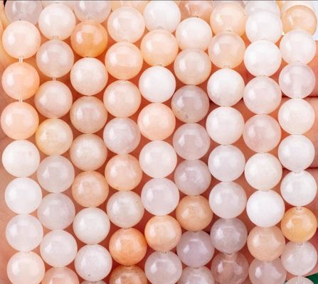 2mm Pink Aventurine Semi Precious Gem Beads Round Shape