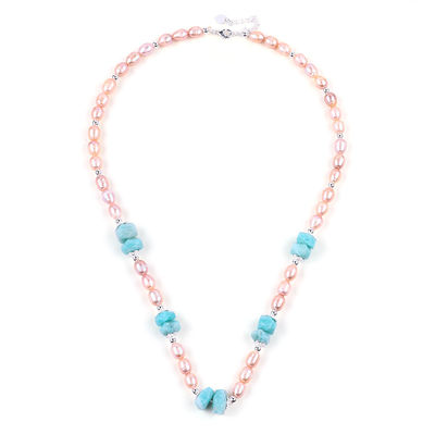 6mm Bead Fresh Water Pearls Necklace Jewelry Healing Energy