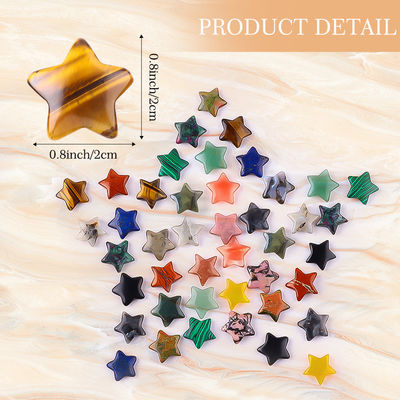 Star Gemstone Healing Crystal Star Stone For DIY Jewelry