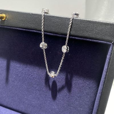 Sparkling Elevated 925 Sterling Silver Moissanite Diamond Bracelet Womens