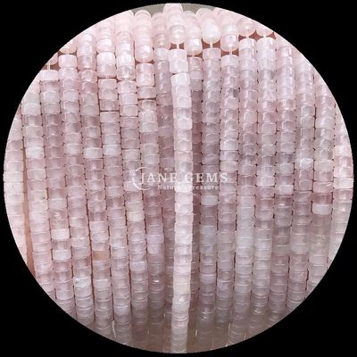 Gemstone Rondelle Beads Loose Drum Bead HeShi Shape Strands for Jewelry Making