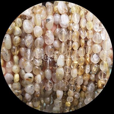 Natural Crystal Gemstone Irregular Shape Loose Bead Strands for Necklaces and Bracelets