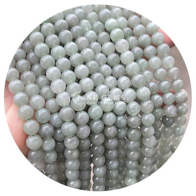 Wholesale Round Natural Stone Beads Round Loose Gemstone Beads Accessories 8mm Aquamarine Loose Beads for DIY Jewelry