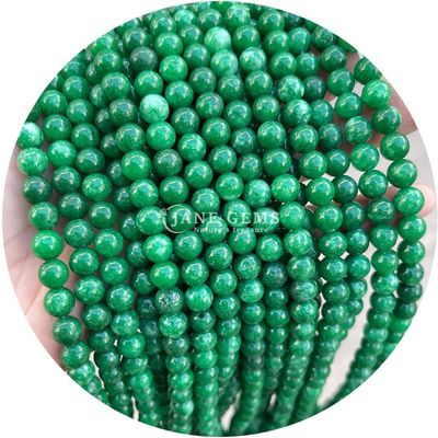 Wholesale Round Natural Stone Beads Round Loose Gemstone Beads Accessories 8mm Aquamarine Loose Beads for DIY Jewelry