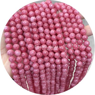 Wholesale Round Natural Stone Beads Round Loose Gemstone Beads Accessories 8mm Aquamarine Loose Beads for DIY Jewelry