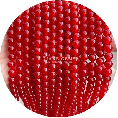 Wholesale Round Natural Stone Beads Round Loose Gemstone Beads Accessories 8mm Aquamarine Loose Beads for DIY Jewelry
