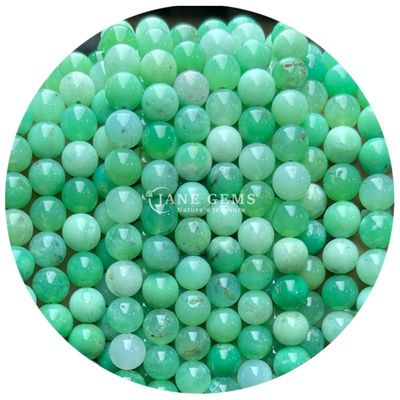 Wholesale Round Natural Stone Beads Round Loose Gemstone Beads Accessories 8mm Aquamarine Loose Beads for DIY Jewelry