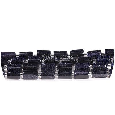 Wholesale Natural Crystal Gemstone Cylinder Shape Beads Agate Cylinder Loose Bead Accessories for DIY Jewelry Making