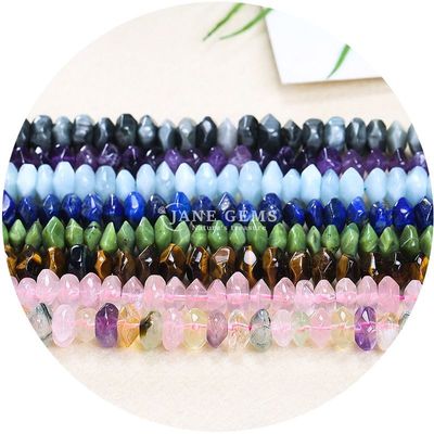 Wholesale Natural Crystal Gemstone Angle Amorphous Beads Striped Agate Irregular Loose Bead Accessories for DIY Jewelry