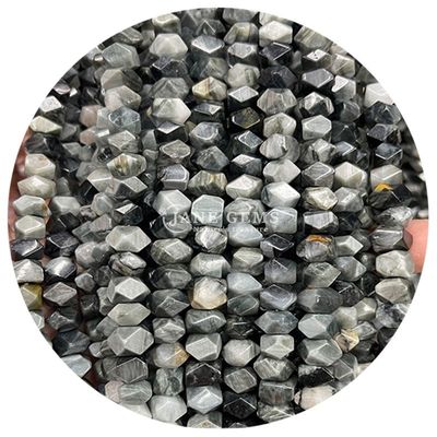 Wholesale Natural Crystal Gemstone Angle Amorphous Beads Striped Agate Irregular Loose Bead Accessories for DIY Jewelry