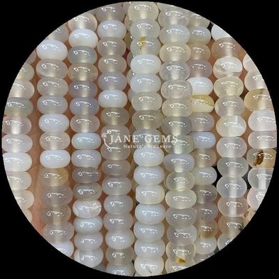 Gems Bead Customized Size Rondelle Abacus Shape Gemstone Opalite Golden Silk Loose Bead Strands for Jewelry Making