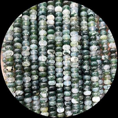 Gems Bead Customized Size Rondelle Abacus Shape Gemstone Opalite Golden Silk Loose Bead Strands for Jewelry Making
