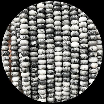 Customized Size Gems Bead Rondelle Abacus Shape Gemstone Carnelian Clear Quartz Loose Bead Strands for Jewelry Making