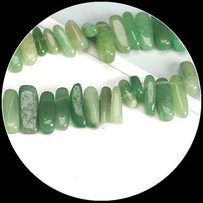 Natural Crystal Gemstone Irregular Tooth Shape Polished Beads Chip Gravel Loose Bead Strands for DIY Jewelry Making