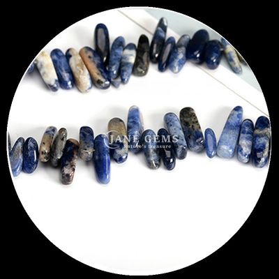 Natural Gemstone Irregular Tooth Shape Lapis Lazuli Carnelian Chip Gravel Loose Bead Strands for DIY Jewelry Making