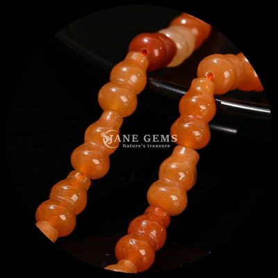 Gourd Shape Beads Crystal Gemstone Vase Shape  Loose Bead Strands for DIY Jewelry Making