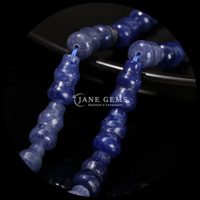 Gourd Shape Beads Crystal Gemstone Vase Shape  Loose Bead Strands for DIY Jewelry Making