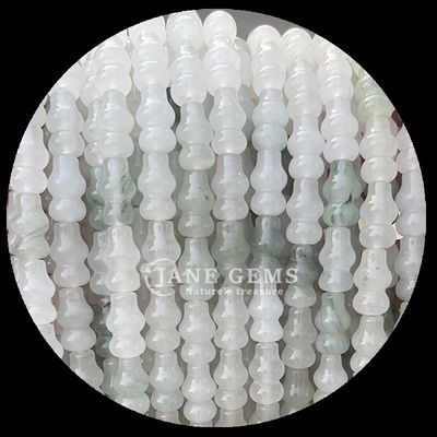Gourd Shape Beads Crystal Gemstone Vase Shape  Loose Bead Strands for DIY Jewelry Making