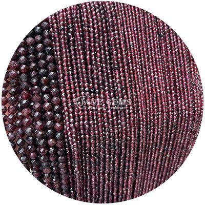 Faceted Small Beads Natural Crystal Gemstone Various stone types Loose Bead Strands for DIY Jewelry Making