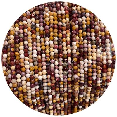 Faceted Small Beads Natural Crystal Gemstone Various stone types Loose Bead Strands for DIY Jewelry Making