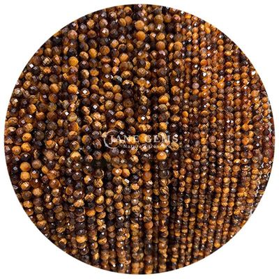 Faceted Small Beads Natural Crystal Gemstone Various stone types Loose Bead Strands for DIY Jewelry Making