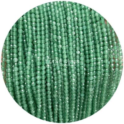 Gems Bead Natural Crystal Faceted Round Shape Small Loose Bead Strands for Bracelets