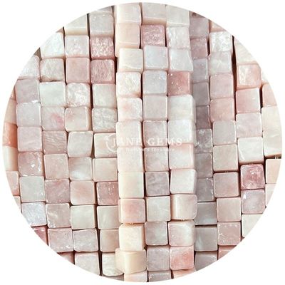 Wholesale Natural Crystal Gemstone Square Shape Beads Cube Loose Stone Bead Accessories Cube Bead Spacers for Jewelry