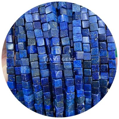 Wholesale Natural Crystal Gemstone Square Shape Beads Cube Loose Stone Bead Accessories Cube Bead Spacers for Jewelry