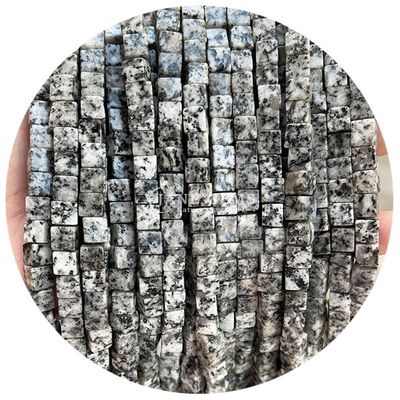 Wholesale Natural Crystal Gemstone Square Shape Beads Cube Loose Stone Bead Accessories Cube Bead Spacers for Jewelry