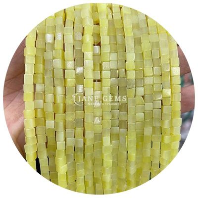 Wholesale Natural Crystal Gemstone Square Agate Beads Cube Loose Turquoise Bead Accessories Spacers for Jewelry Making