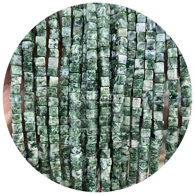 Wholesale Natural Crystal Gemstone Square Agate Beads Cube Loose Turquoise Bead Accessories Spacers for Jewelry Making