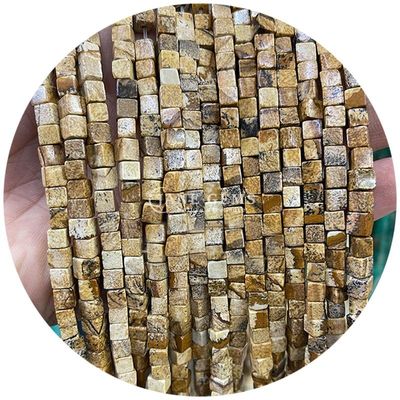 Wholesale Natural Crystal Gemstone Square Agate Beads Cube Loose Turquoise Bead Accessories Spacers for Jewelry Making