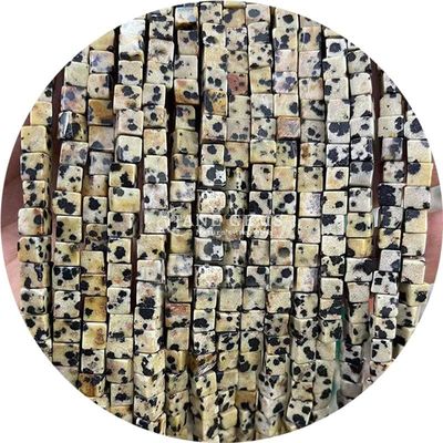 Wholesale Natural Crystal Gemstone Square Agate Beads Cube Loose Turquoise Bead Accessories Spacers for Jewelry Making