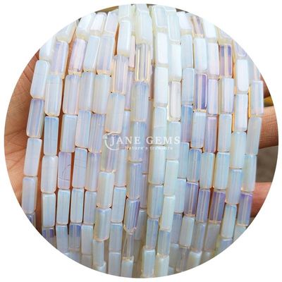 Wholesale Genuine Loose Gemstone Beads Rectangular Cuboid Loose Stone Beads Spacers Accessories for Diy Jewelry