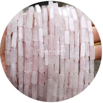 Wholesale Genuine Loose Gemstone Beads Rectangular Cuboid Loose Stone Beads Spacers Accessories for Diy Jewelry