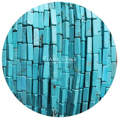 Wholesale Genuine Loose Gemstone Beads Rectangular Cuboid Loose Stone Beads Spacers Accessories for Diy Jewelry