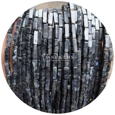 Wholesale Genuine Loose Gemstone Beads Rectangular Cuboid Loose Stone Beads Spacers Accessories for Diy Jewelry