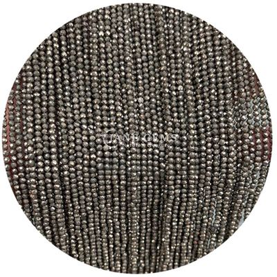Gems Bead Natural Crystal Faceted Round Shape Small Blue Sandstone Labradorite Loose Bead Strands for Bracelets